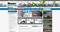 Desktop Screenshot of hunter-zavlahy.cz